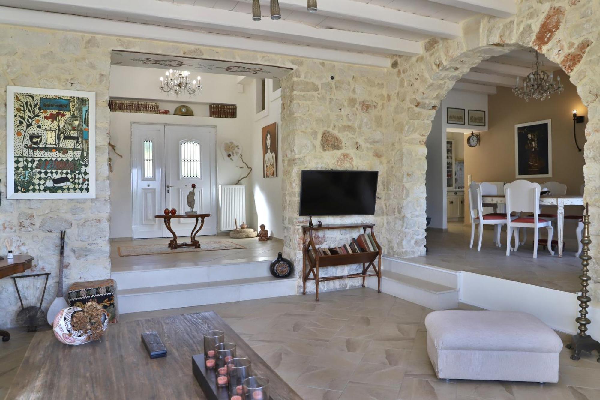Olive House Traditional Villa With Pool 사이티아 외부 사진